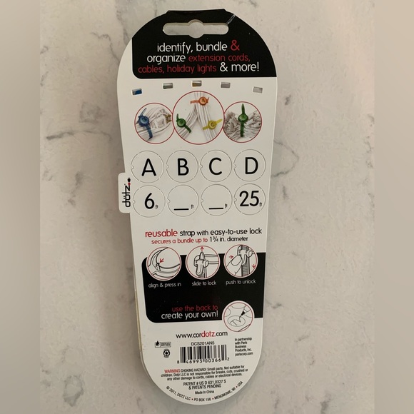 Reusable Cord Straps - Picture 2 of 2